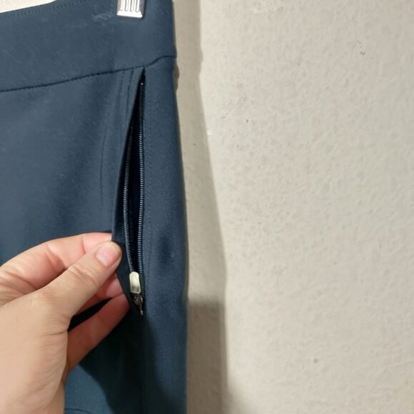 NIKE Vintage Blue Wide Leg Activewear Pants Size M NWT‎ - Picture 5 of 12